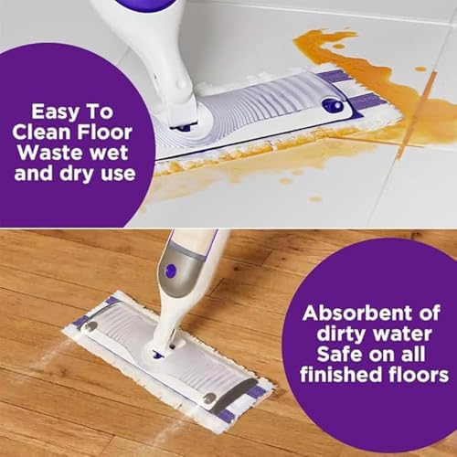 KVLZ Replacement for Swiffer PowerMop Mop Pads 20 Count Multi-Surface