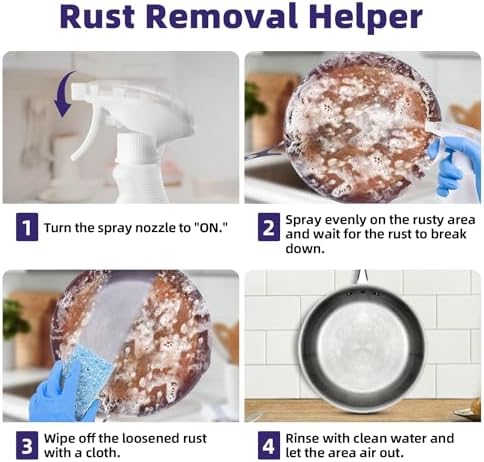 Jocecury 500ML Stainless Steel Rust Remover