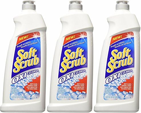 Soft Scrub Oxi Cleanser 24 Oz Pack of 3