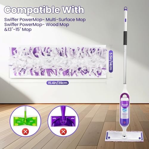 Kukident Power Mop Refills 24 Count Multi-Surface Safe