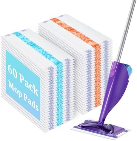 60 Pack Swiffer Wet Jet Mop Pad Refills