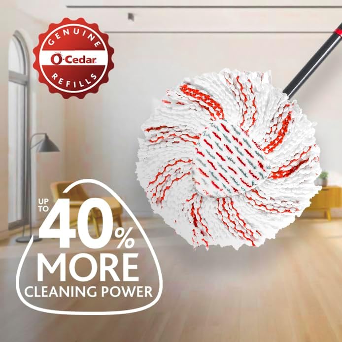 O-Cedar EasyWring Deep Clean Refill 4-Pack