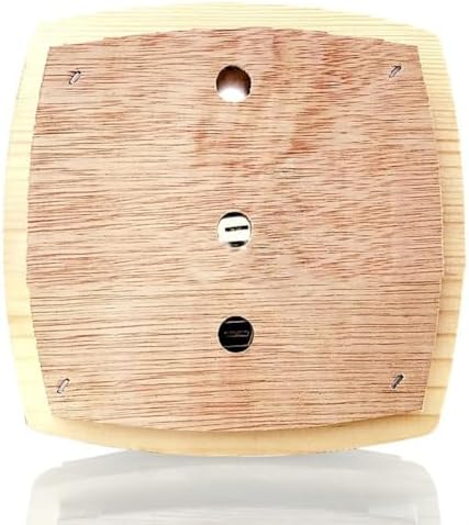 Marebm 2 in 1 Wooden Sauna Thermometer and Hygrometer