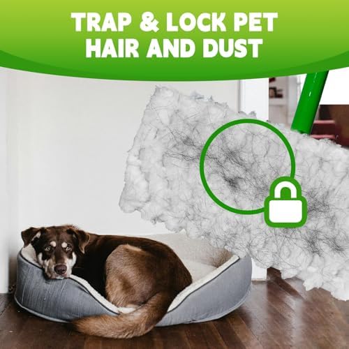 ClicLak Dry Mop Refills 60 Count for Pet Hair Dust