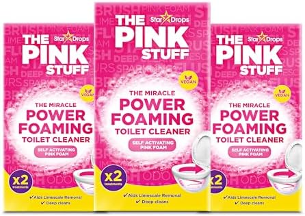 Stardrops The Pink Stuff Toilet Cleaner Foaming Power Fresh Shine and Deep Clean