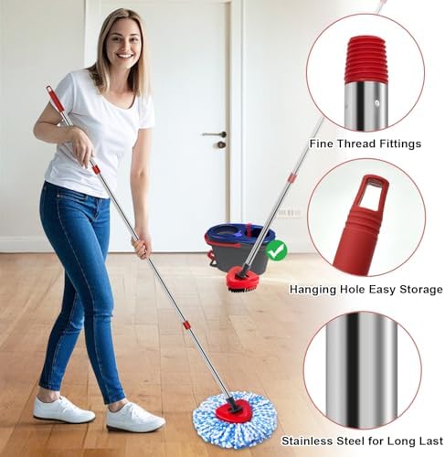 GFRED Spin Mop Replacement Set for O Ceder 2-Tank System