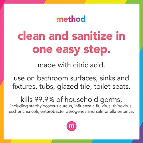 Method Antibacterial Bathroom Cleaner Spearmint 28 Fl Oz 1