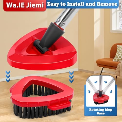 6 Pack Mop Replacement Heads for Oceda RinseClean 2-Tank System