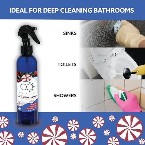 Catena Nano Natural Peppermint Bathroom Cleaner 6 Pack