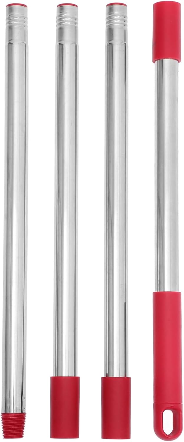 Ipetboom 146cm Mop Handle Replacement Stick 4 Sections