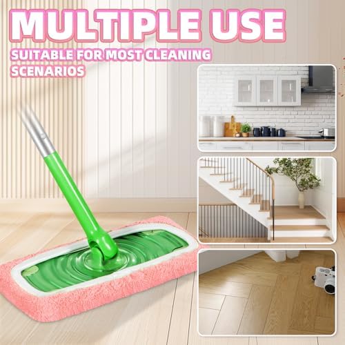 8 Pack Reusable Mop Pads for Swiffer Sweeper