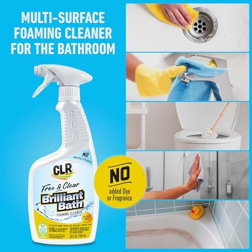 CLR Brilliant Bath Foaming Cleaner 26 Oz Free Clear