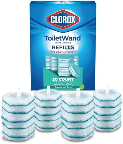 Clorox ToiletWand Refills Rainforest Rush 20 Count