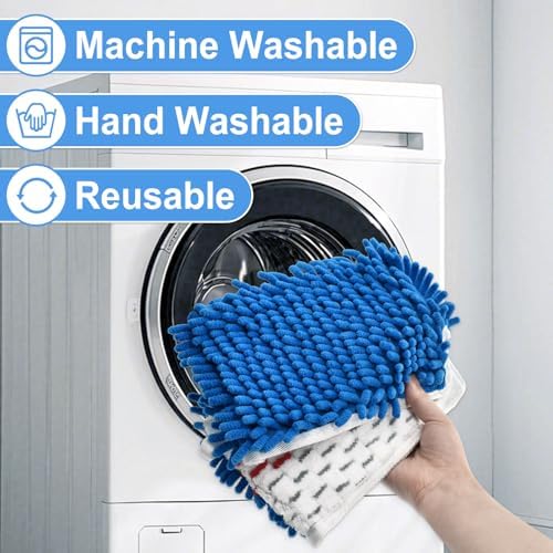 4 Pack Mop Head Replacement for O-Cedar Flip Mop 1