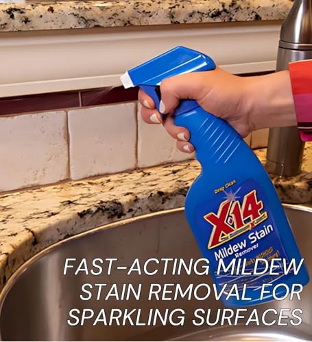 GROVE Malco X-14 Mildew Remover 1 Qt with Microfiber Cloth