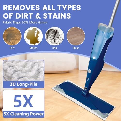 60 Pack Microfiber Cleaning Pads for Bona Mop 1