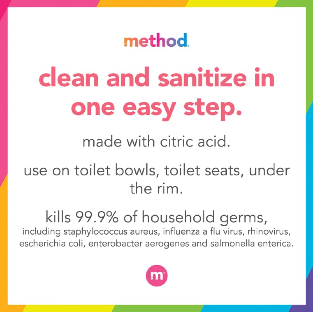 Method Antibacterial Toilet Bowl Cleaner 24 Fl Oz Spearmint