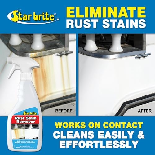 STAR BRITE Rust Stain Remover Spray - 22 Ounces