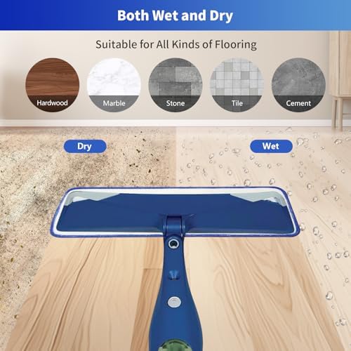 15 Pack Microfiber Mop Pads - Washable Reusable for Bona Mops
