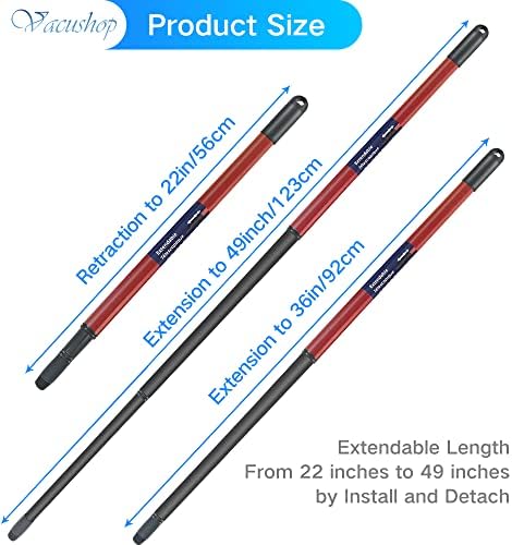 VACUSHOP Mop Handle Replacement for O-Ceda Spin Mop HandleBase