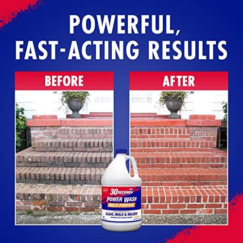 30 SECONDS Pressure Washer Cleaner 20 Gallons Mold Mildew Remover