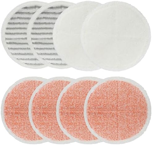 Spinwave Mop Pads Replacement Set by BeiLan - 8Pack for Bissell 2039A2124