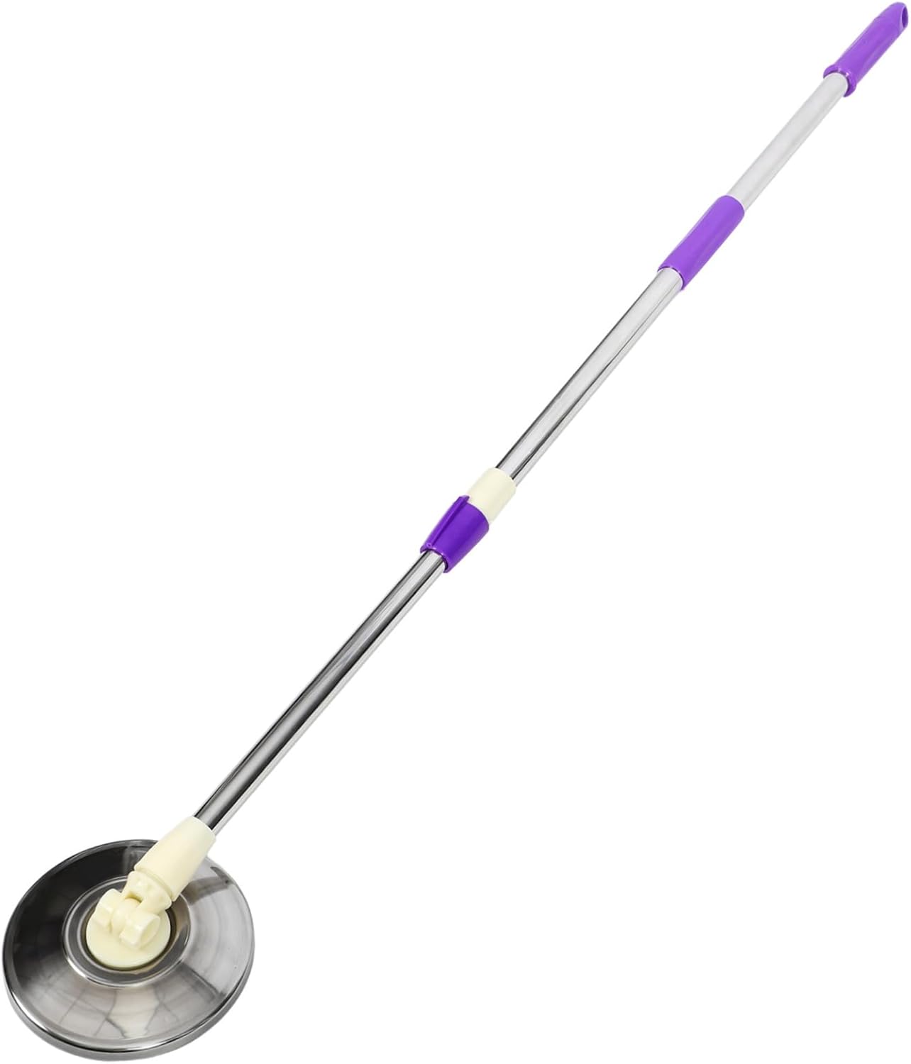 Ipetboom Rotating Mop Handle Stainless Steel Detachable
