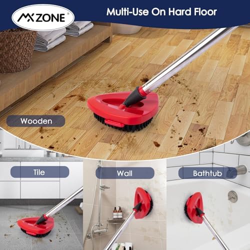 MXZONE Spin Mop Brush Head Replacement 2 Pack