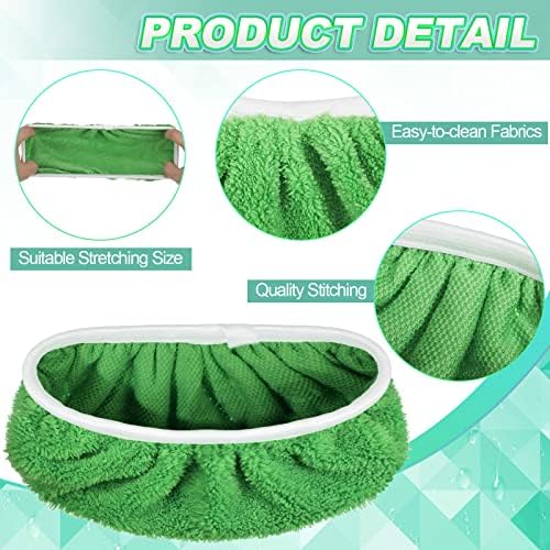 Nuogo 8 Pack Reusable Wet Mop Pads Refills for Swiffer