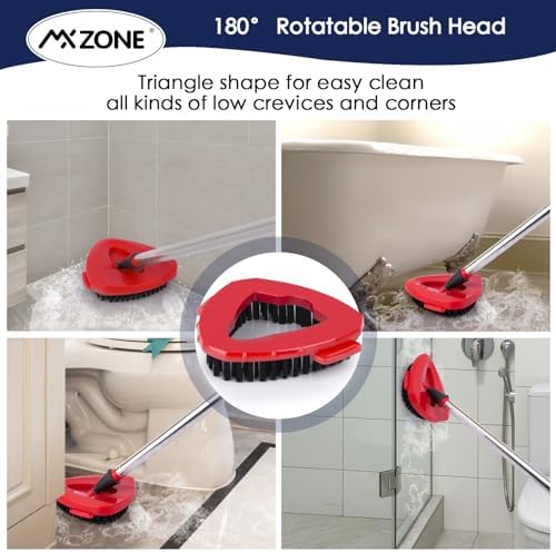 MXZONE Spin Mop Brush Head Replacement 2 Pack