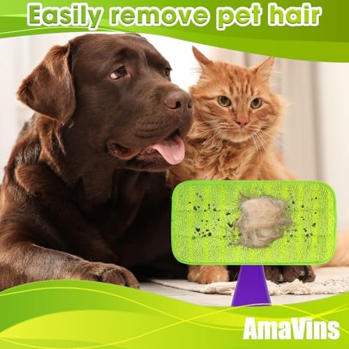 AmaVins 3 Pack Reusable Swiffer WetJet Mop Pads