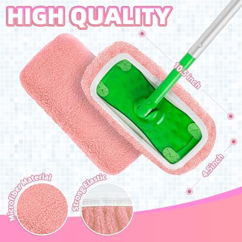 8 Pack Reusable Mop Pads for Swiffer Sweeper