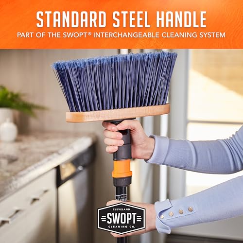 SWOPT 48 Standard Steel Handle - Interchangeable Cleaning System