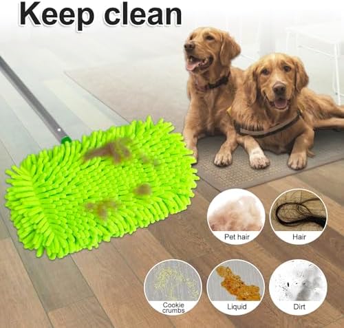 Yuunaie Reusable Mop Pads for Swiffer 4-Pack