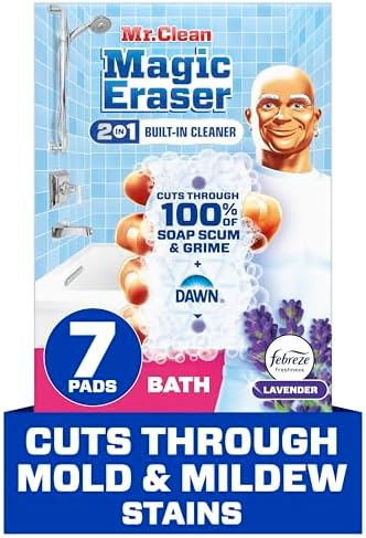 Mr Clean Magic Eraser Sponge 7ct Bathroom Cleaner