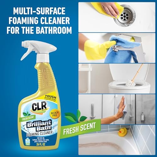 CLR Brilliant Bath Foaming Cleaner Spray 26 Oz Pack Of 2