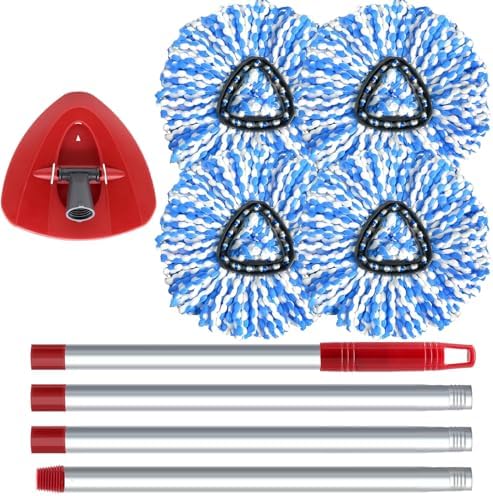 Pkulater O Cedar 2 Tank Mop Head Replacement Set