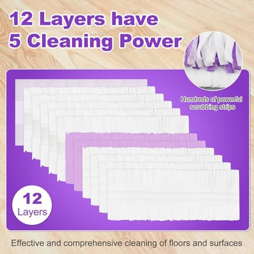 30-Pack Swiffer Power Mop Refill Pads Dry Wet