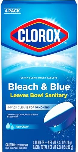 Clorox Ultra Clean Toilet Tablets with Bleach Blue
