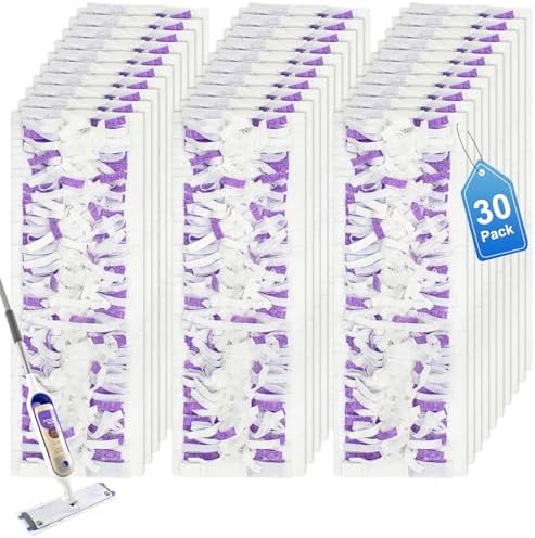 30-Pack Swiffer Power Mop Refill Pads Dry Wet