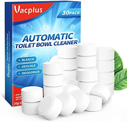 Vacplus Toilet Bowl Cleaner Tablets 30 Pack