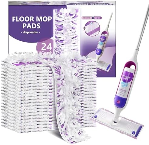 Kukident Power Mop Refills 24 Count Multi-Surface Safe