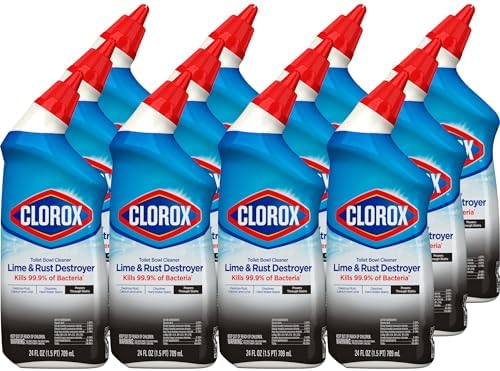 Clorox Toilet Bowl Cleaner 24 Ounces Pack of 12