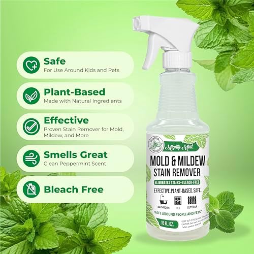 Mighty Mint Mold Mildew Stain Remover Spray 16oz