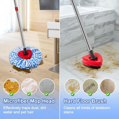 GFRED Spin Mop Replacement Set for O Ceder 2-Tank System