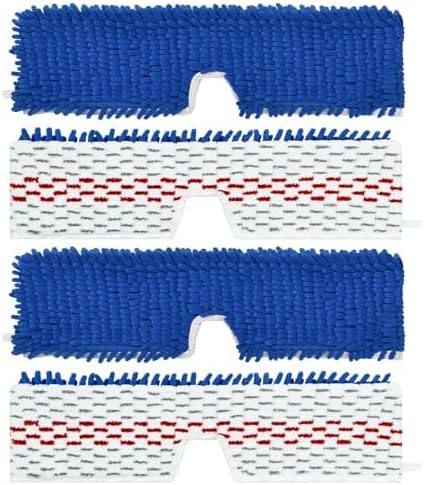 4 Pack Mop Head Replacement for O-Cedar Flip Mop 1