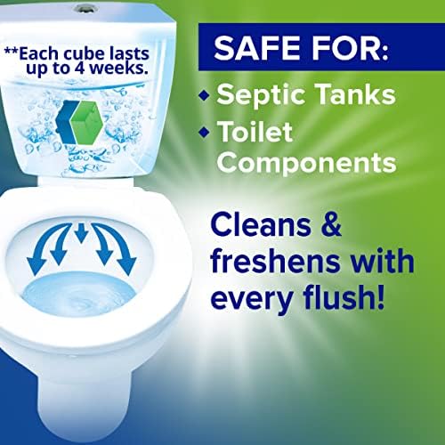 Soft Scrub Toilet Cleaner Duo-Cubes Alpine Fresh 4 Count