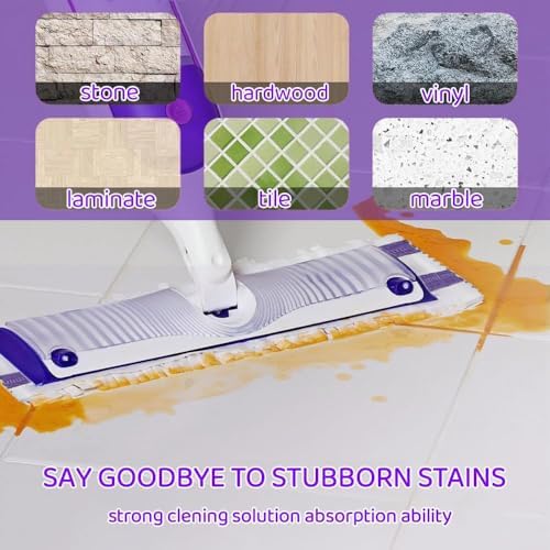 KVLZ Replacement for Swiffer PowerMop Mop Pads 20 Count Multi-Surface