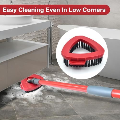 GFRED Replacement Scrub Brush Head for O Cedar 2 Tank Spin Mop