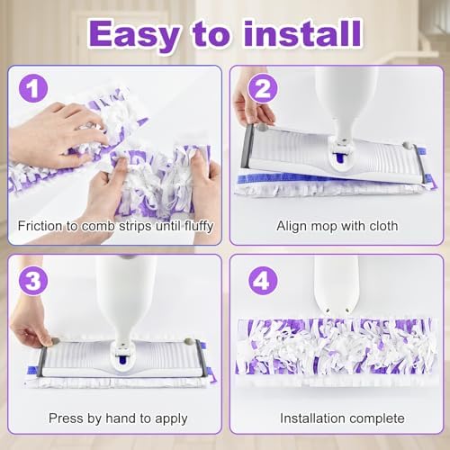 30-Pack Swiffer Power Mop Refill Pads Dry Wet